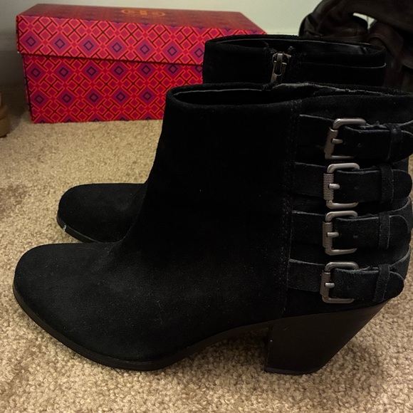 Sam Edelman Black boots size 8 - Picture 2 of 5